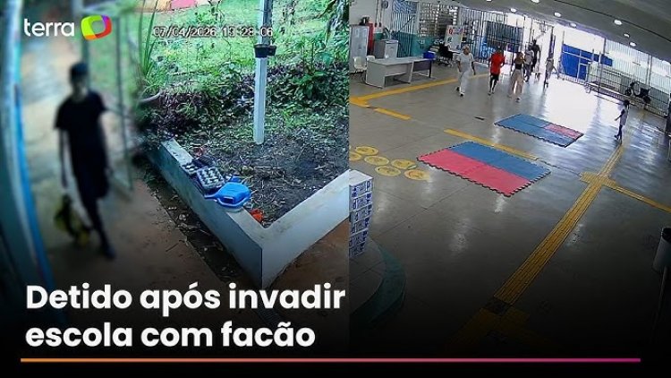 Ex-aluno invade escola e fere professora com espada em Suzano