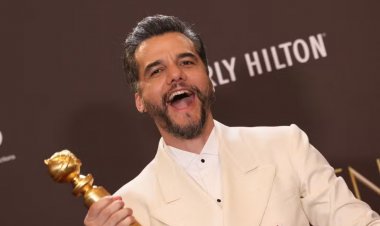 "O Agente Secreto" posa no Globo de Ouro -  Filme brasileiro foi premiado na cerimônia