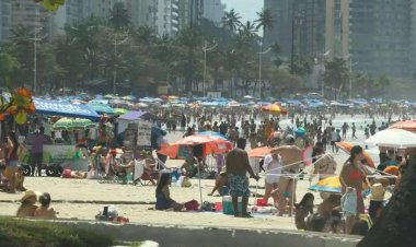 Guarujá proíbe andar de bicicleta na praia, animais de estimação, usar caixas de som e fazer churrasco.