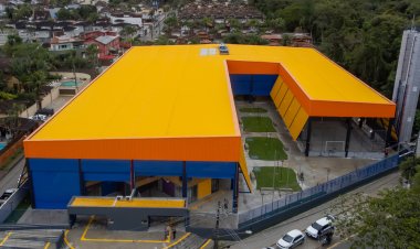 Governador Tarcísio de Freitas inaugura nova escola e creche em Juquehy ao lado do prefeito Reinaldinho