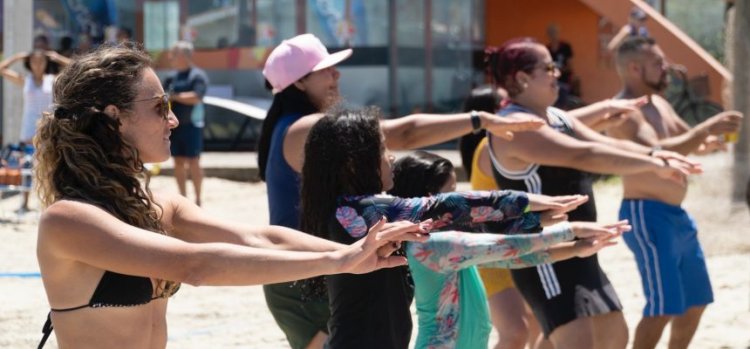 Bertioga Verão é Top amplia programação com aulas de dança, espaço kids e recreação.