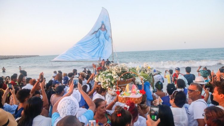Festa de Iemanjá celebra fé, ancestralidade e cultura no Engenho D’Água em Ilhabela