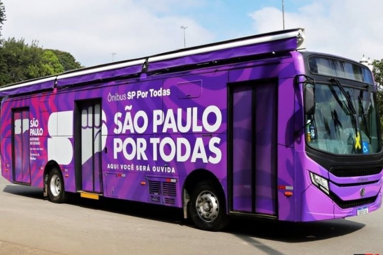 Ônibus do programa “SP Por Todas” chega a Bertioga com serviços de acolhimento e orientação às mulheres